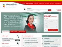 Tablet Screenshot of licitatie-publica.ro